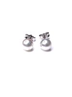 Orecchini Stocco Gioielli Donna in Oro bianco ORS 103 - ORS 103